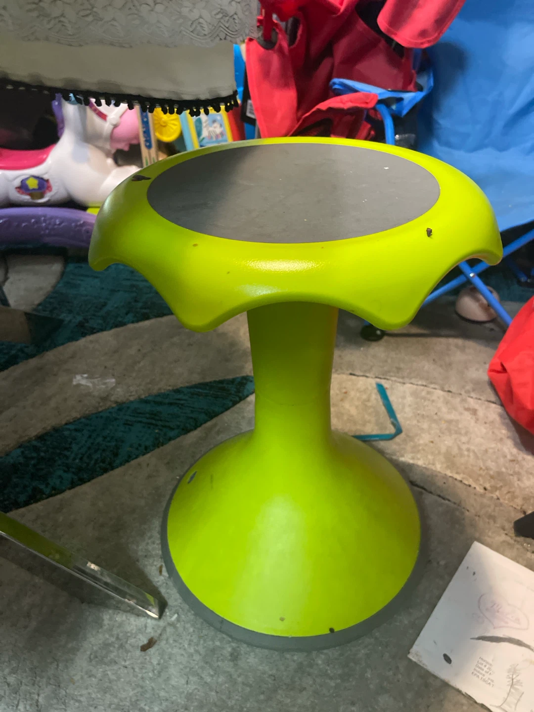 Lime Green hooky