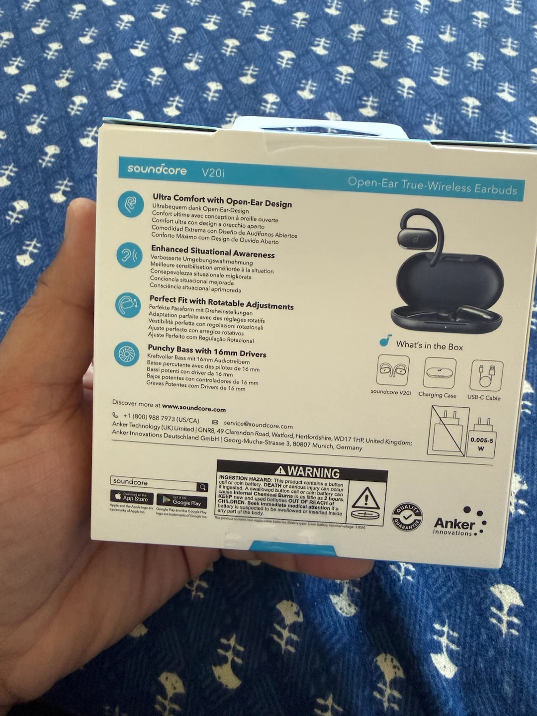 Soundcore V20i Open-Ear True Wireless Earbuds - photo 2