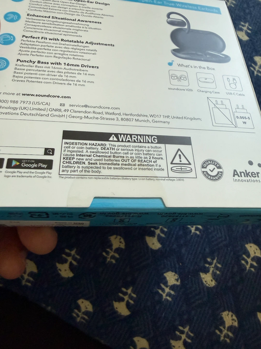 Soundcore V20i Open-Ear True Wireless Earbuds - photo 4