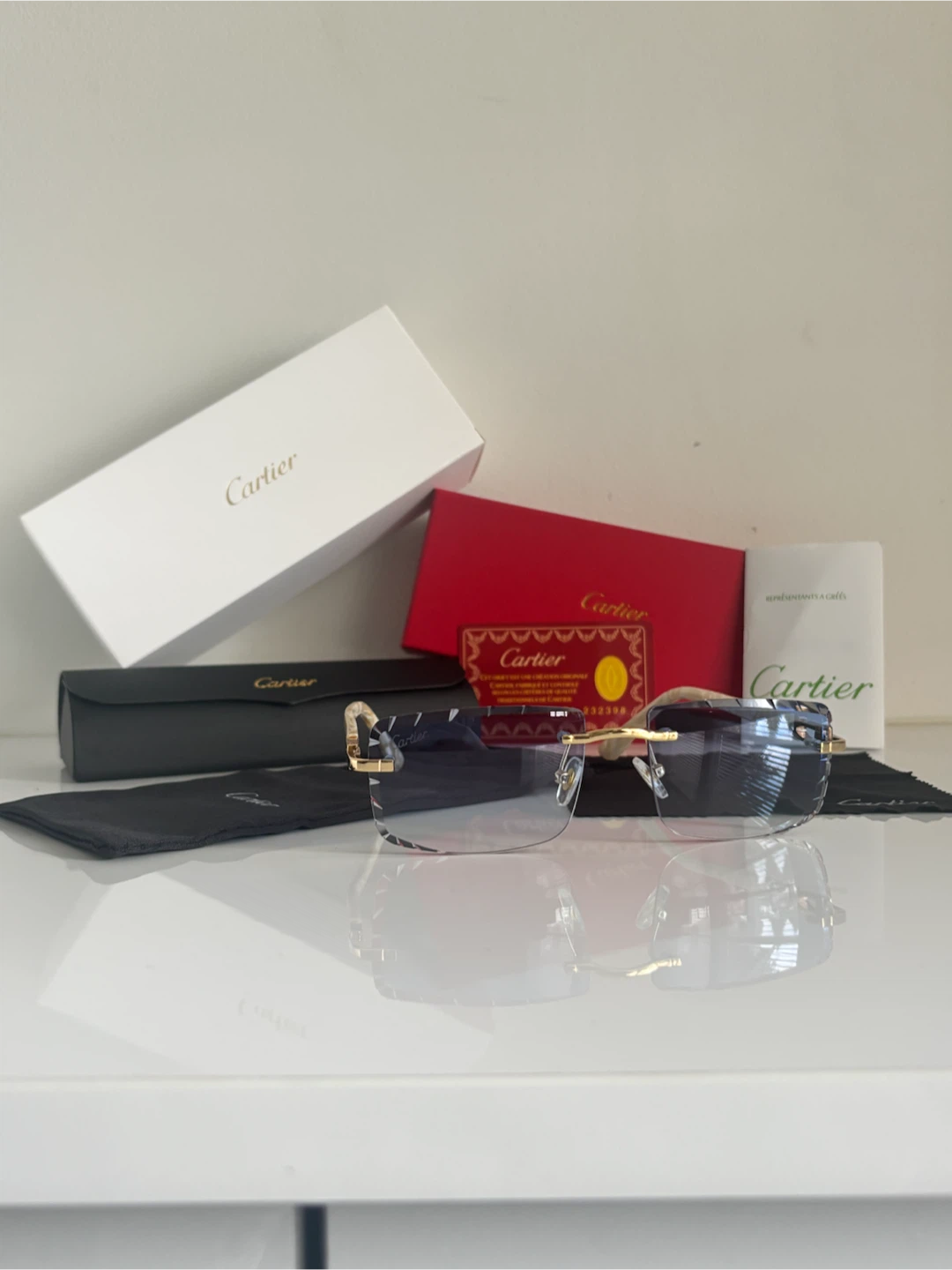 Cartier Rimless Sunglasses - photo 2