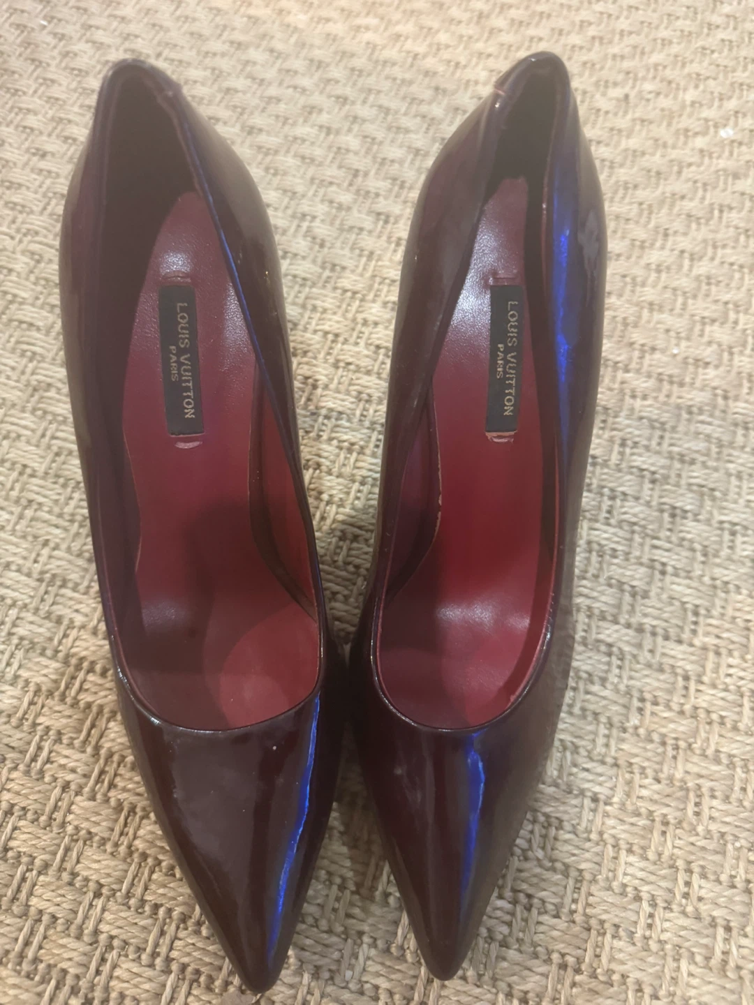 Louis Vuitton Patent Leather Heels