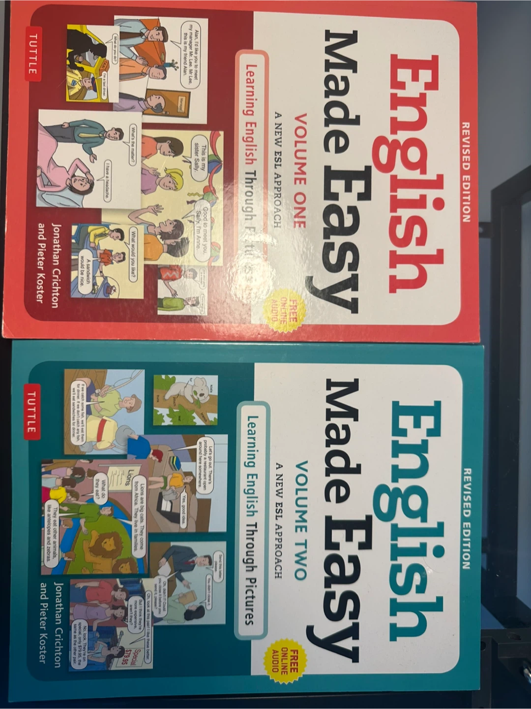 English Made Easy Volume 1 & 2 Books