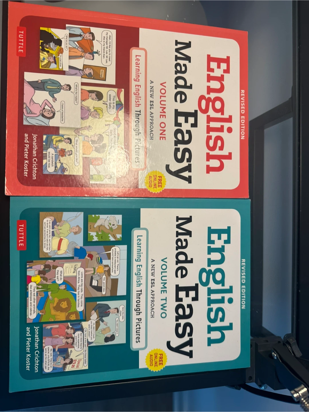 English Made Easy Volume 1 & 2 Books - photo 2