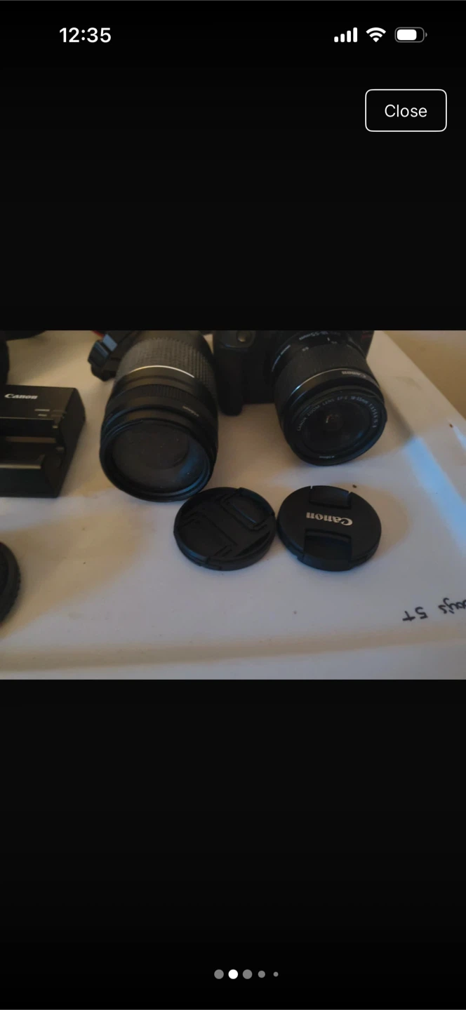Canon EOS Rebel T5 DSLR Camera with Zoom Lens - photo 2