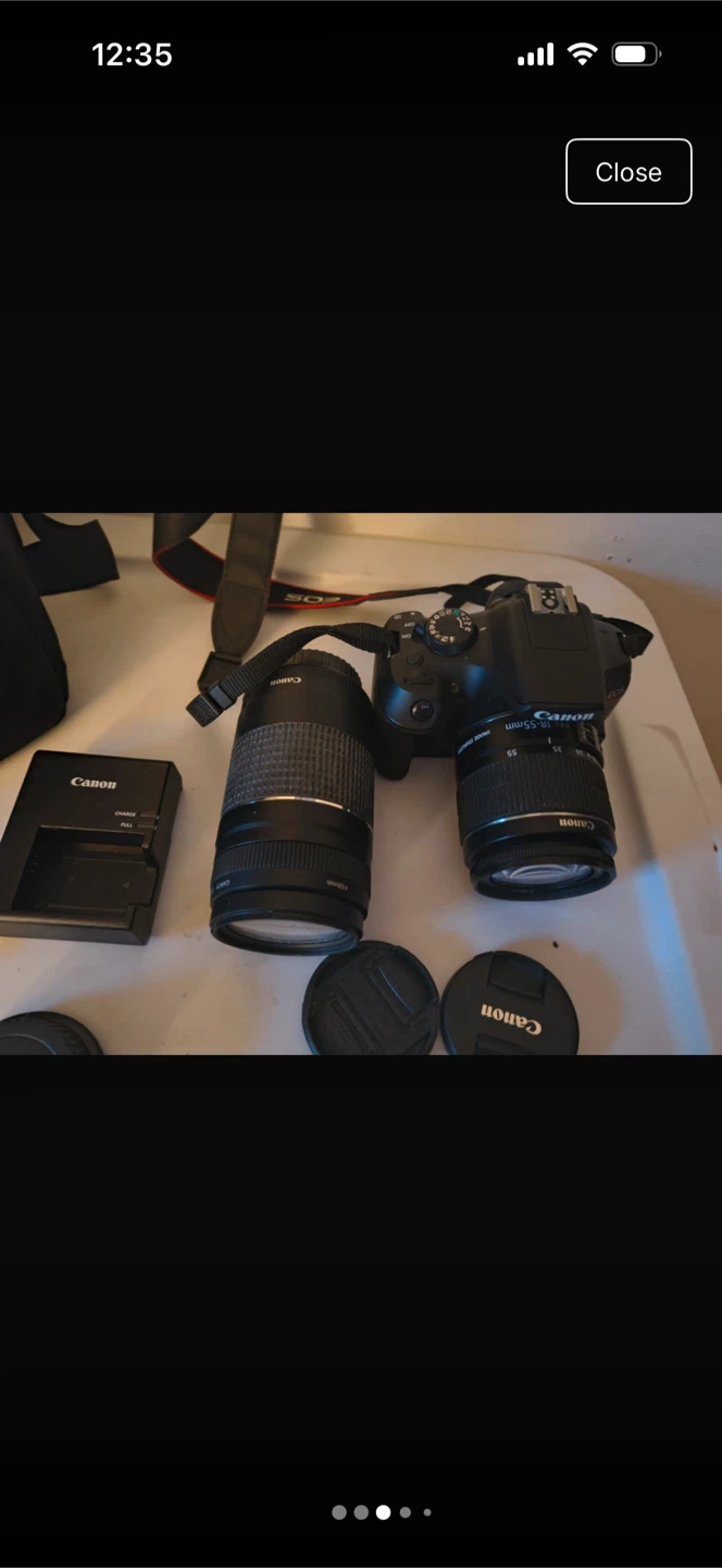 Canon EOS Rebel T5 DSLR Camera with Zoom Lens - photo 3