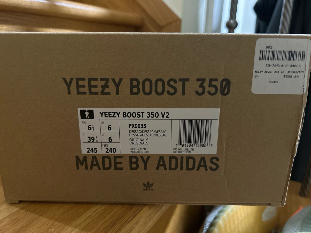 Adidas Yeezy Boost 350 V2 "Desat" Sneakers - photo 4