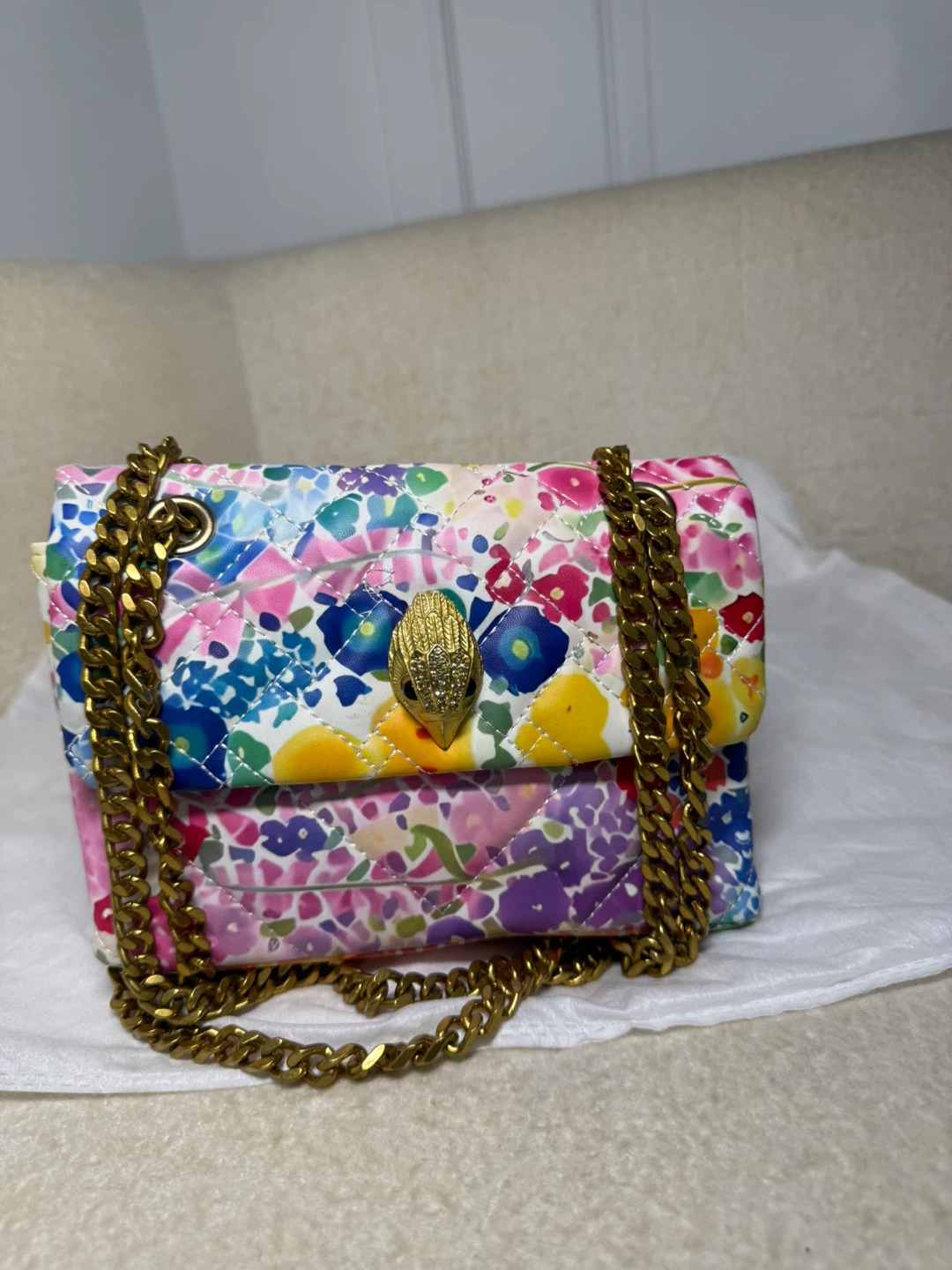 Kurt Geiger Mini Kensington Bag - Floral. Small