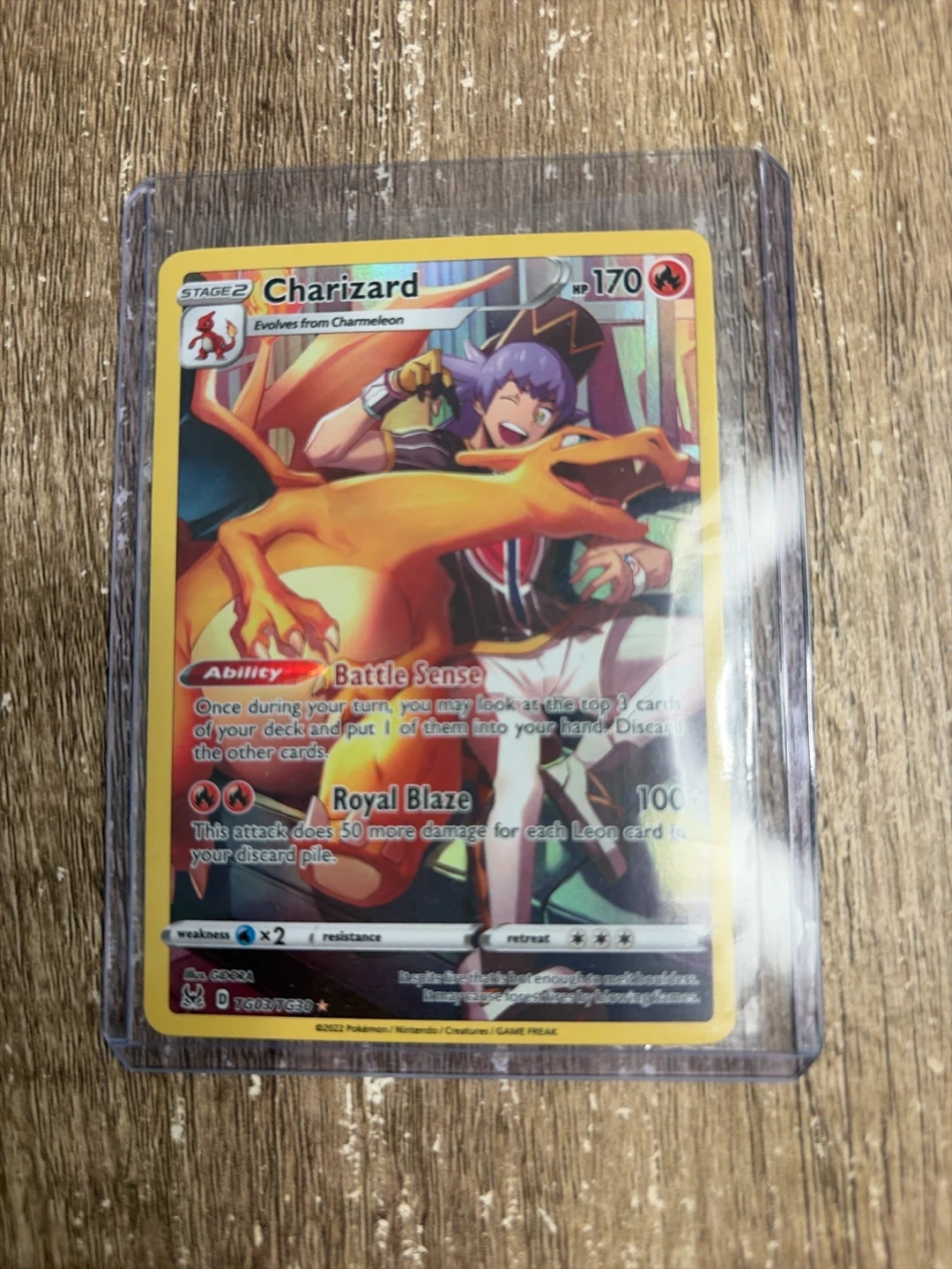 Pokemon Charizard TCG Card