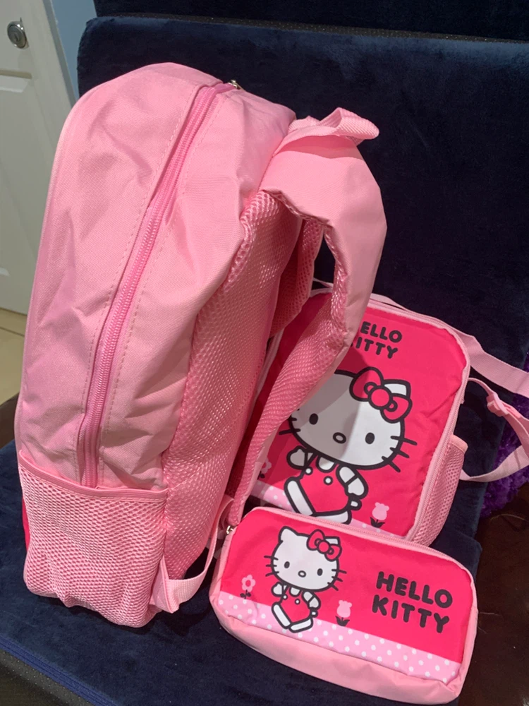 Hello Kitty Backpack, Lunch Bag & Pencil Case Set - photo 2