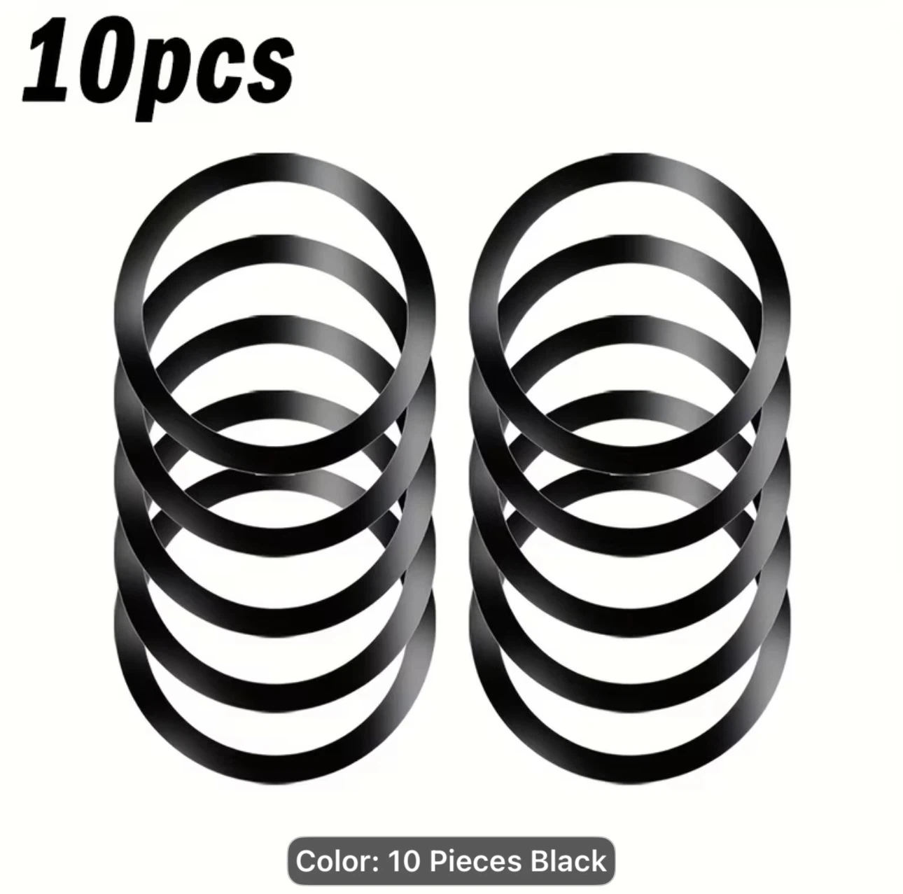 2pcs Wireless Charging Magnetic Rings,