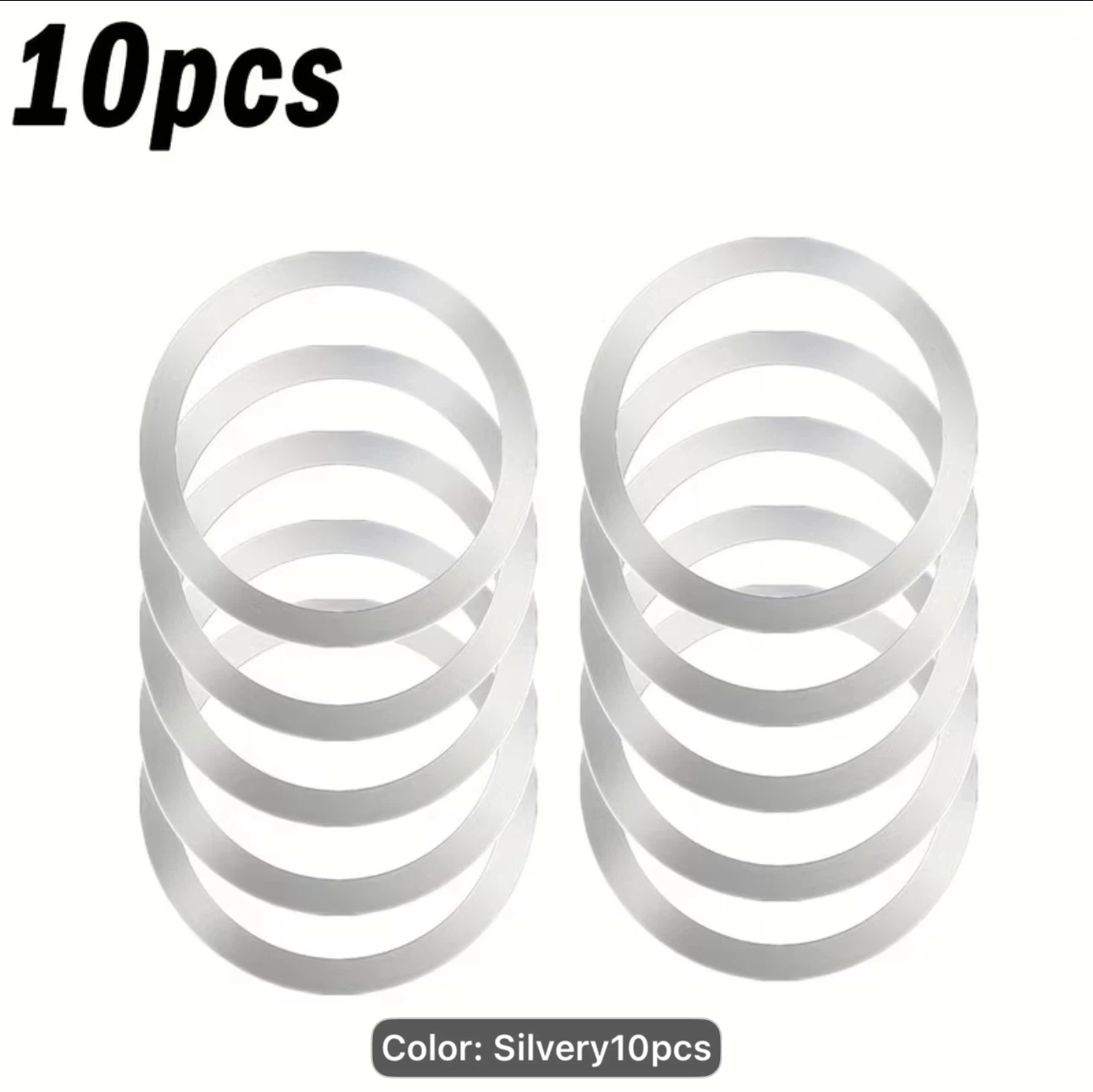 2pcs Wireless Charging Magnetic Rings, - photo 2