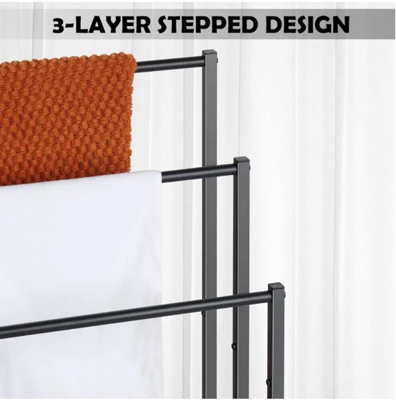 3-Tier Freestanding Towel Rack - photo 2