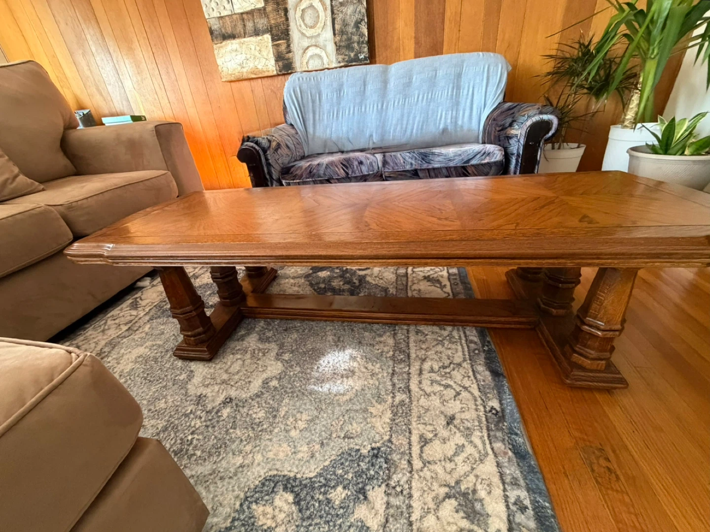Real wood coffee table - photo 2