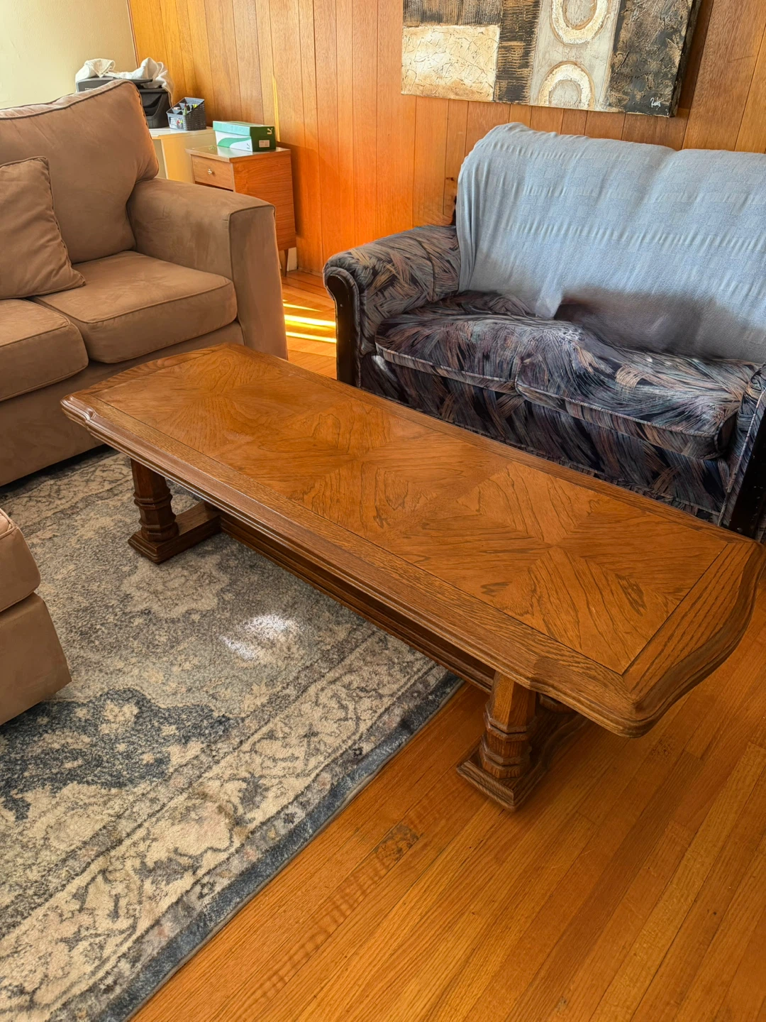 Real wood coffee table - photo 3