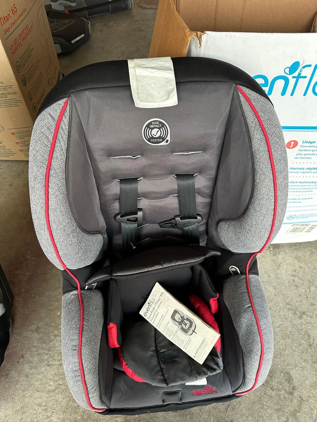 Evenflo SureRide/Titan 65 Convertible Car Seat