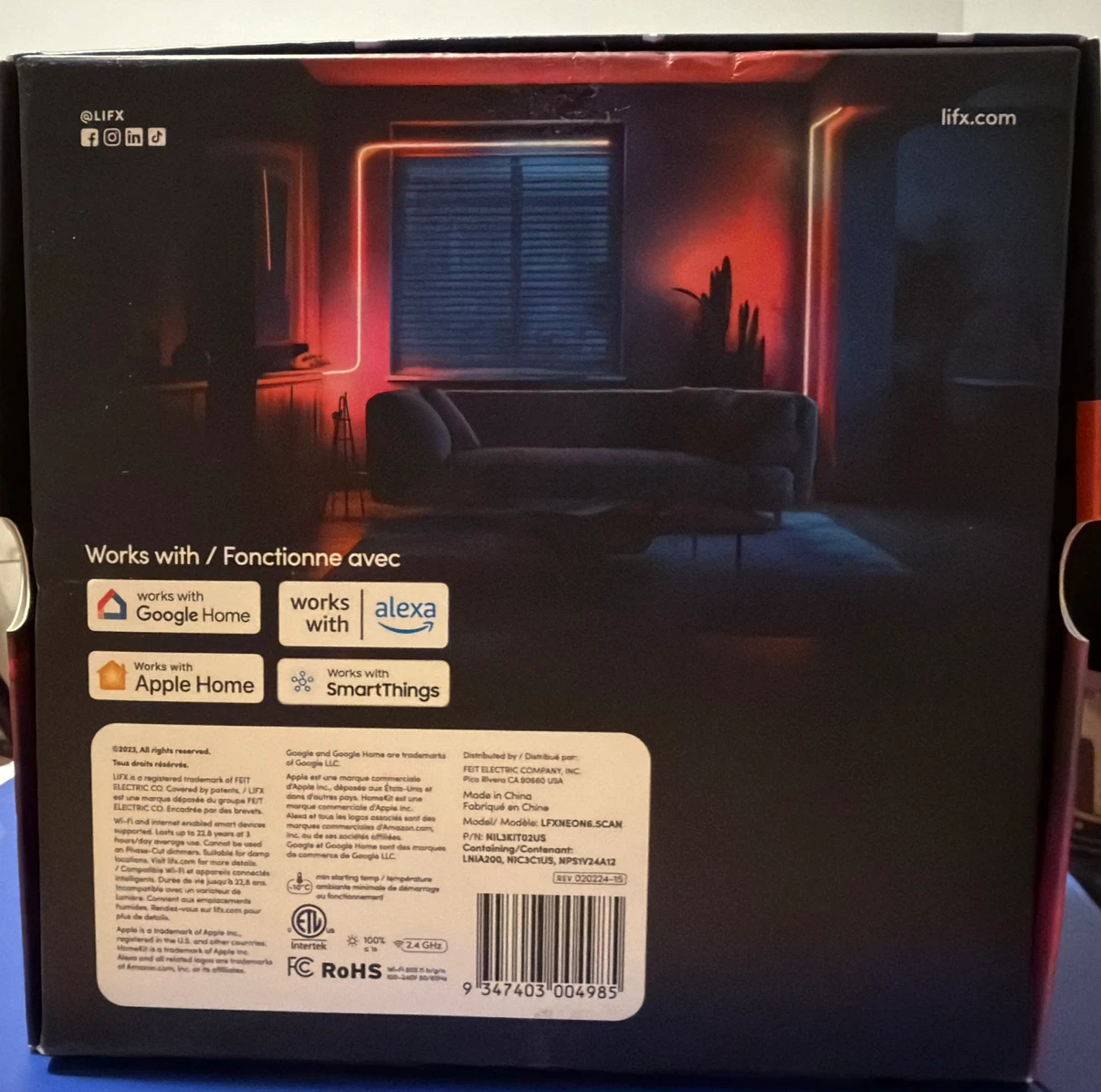 LIFX 2m Neon Flex LED Rope Light