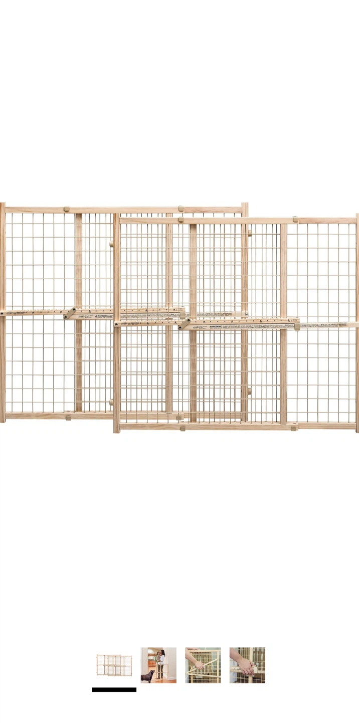 Wooden Pet Gate for baby and pets