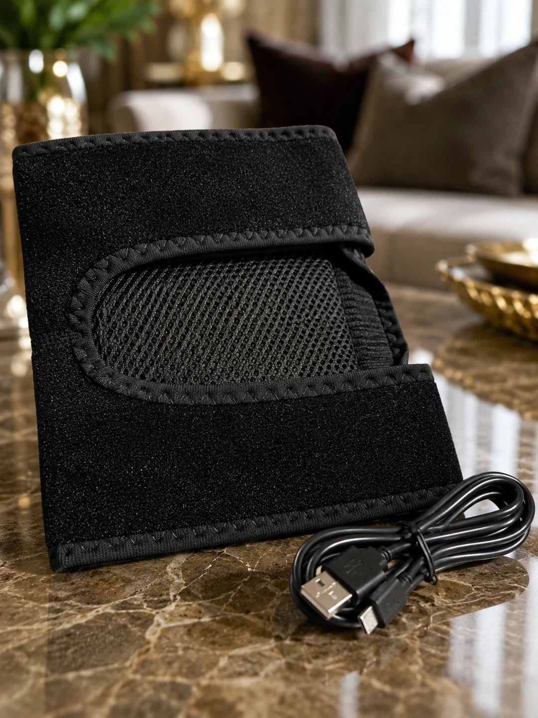 NEW USB Knee Heating Pad – 3 Heat Levels + Hot/Cold Therapy Wrap - photo 3