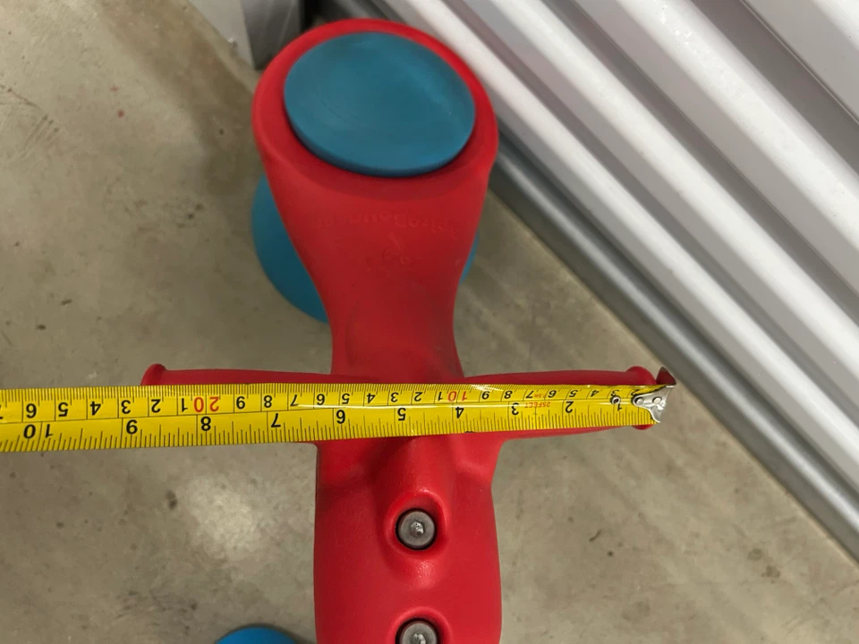 SpiroBouncer Red and Blue Teeter Totter - photo 4