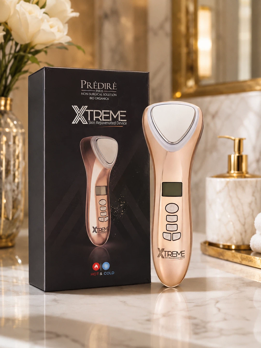 NEW SEALED Predire Paris XTREME Hot & Cold Skincare Device