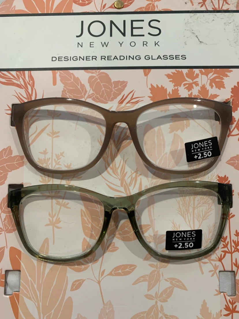 Jones New York Designer Reading Glasses +2.50