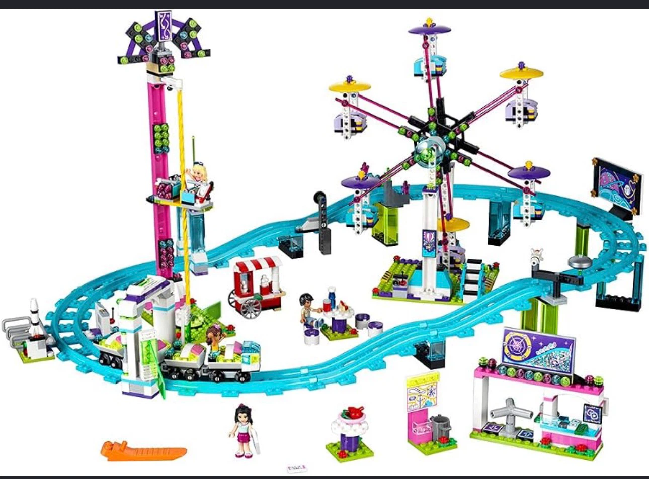 Lego Friends Amusement Park roller coaster - photo 2