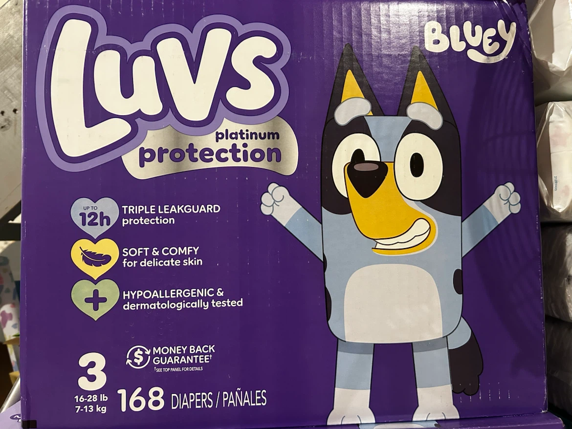 Diapers Size 3 (168 count)