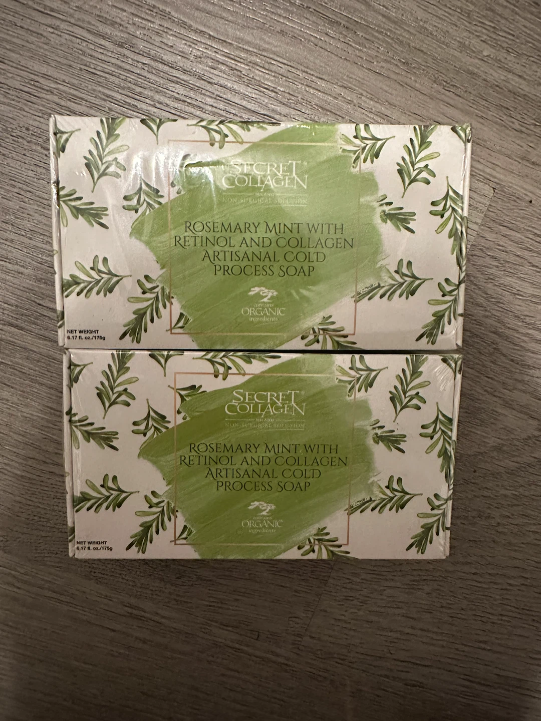 NEW Secret Collagen Rosemary Mint Retinol Collagen Soap - photo 5