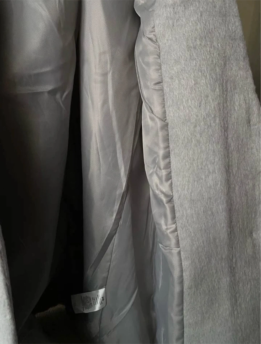 New! Wool Blazer Coat Grey Mix Women’s paid $134 - photo 4
