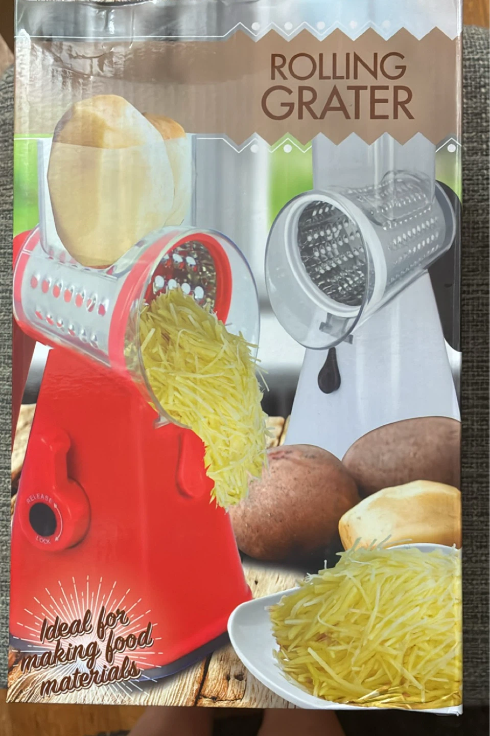 New Rolling Cheese, Spice, Vegetable Grater