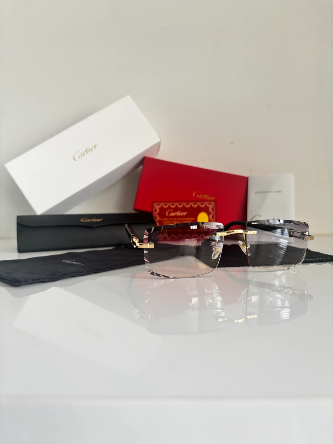 Cartier Rimless Sunglasses - photo 2