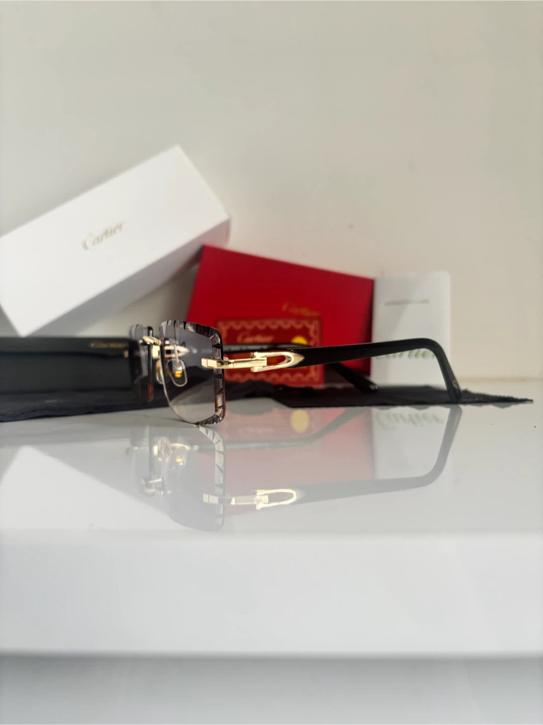 Cartier Rimless Sunglasses - photo 4