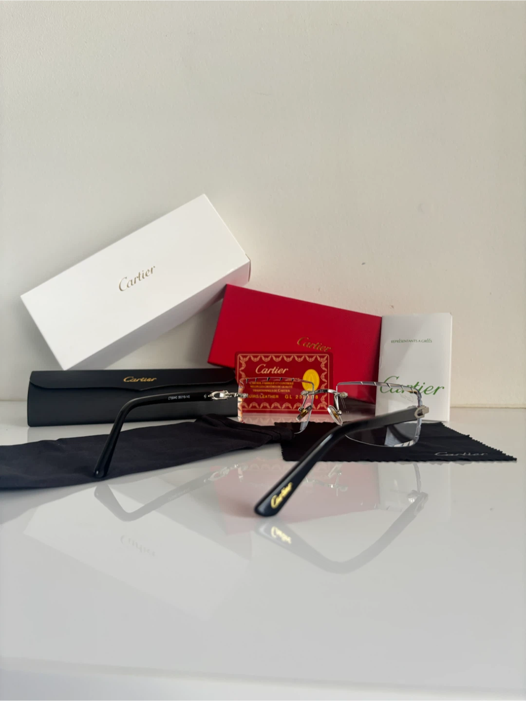 Cartier Rimless Glasses - photo 2