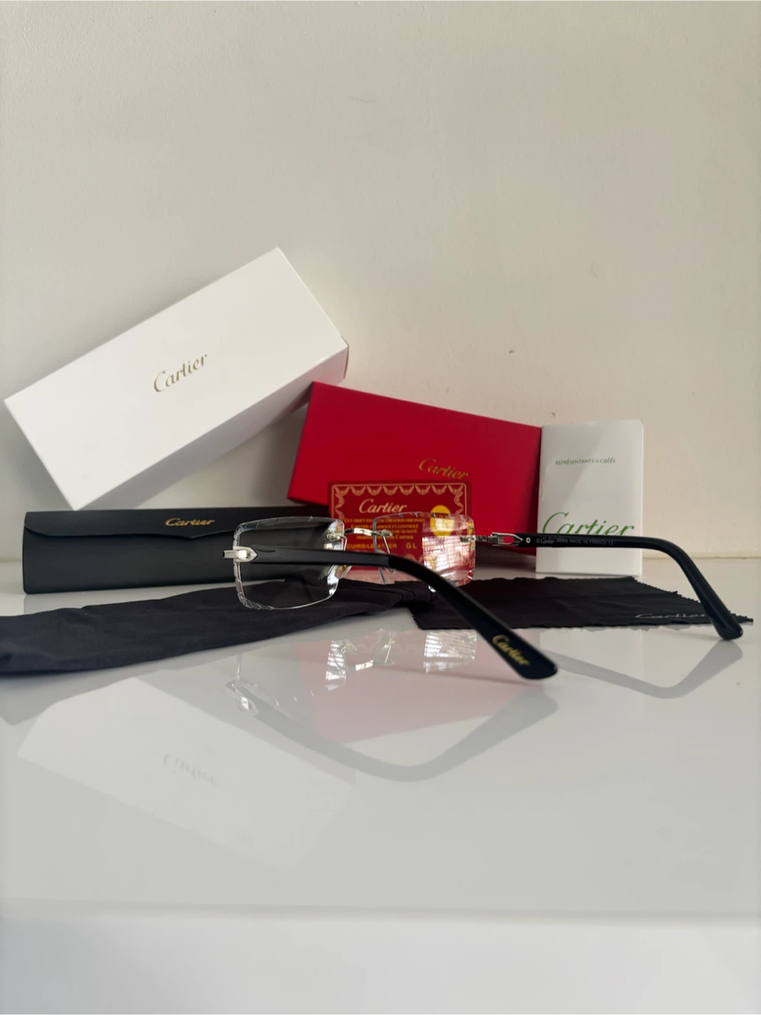 Cartier Rimless Glasses - photo 3