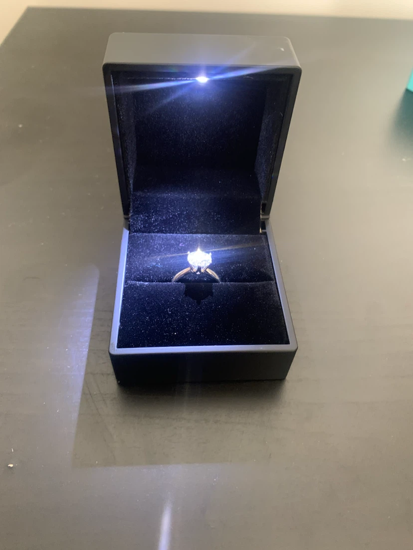 2 Carat Moissanite Rings