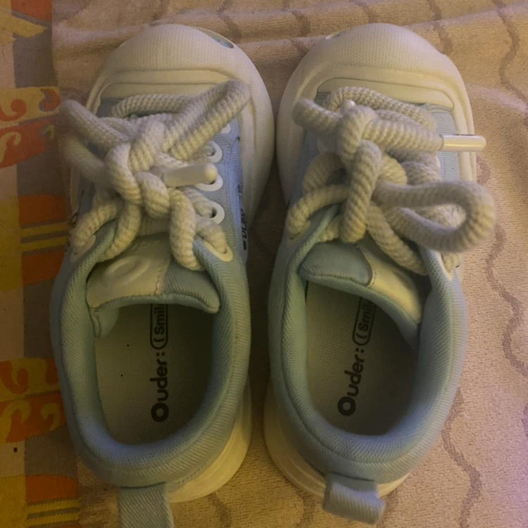 NEW Ouder Size-6 Blue Canvas Sneakers - photo 5
