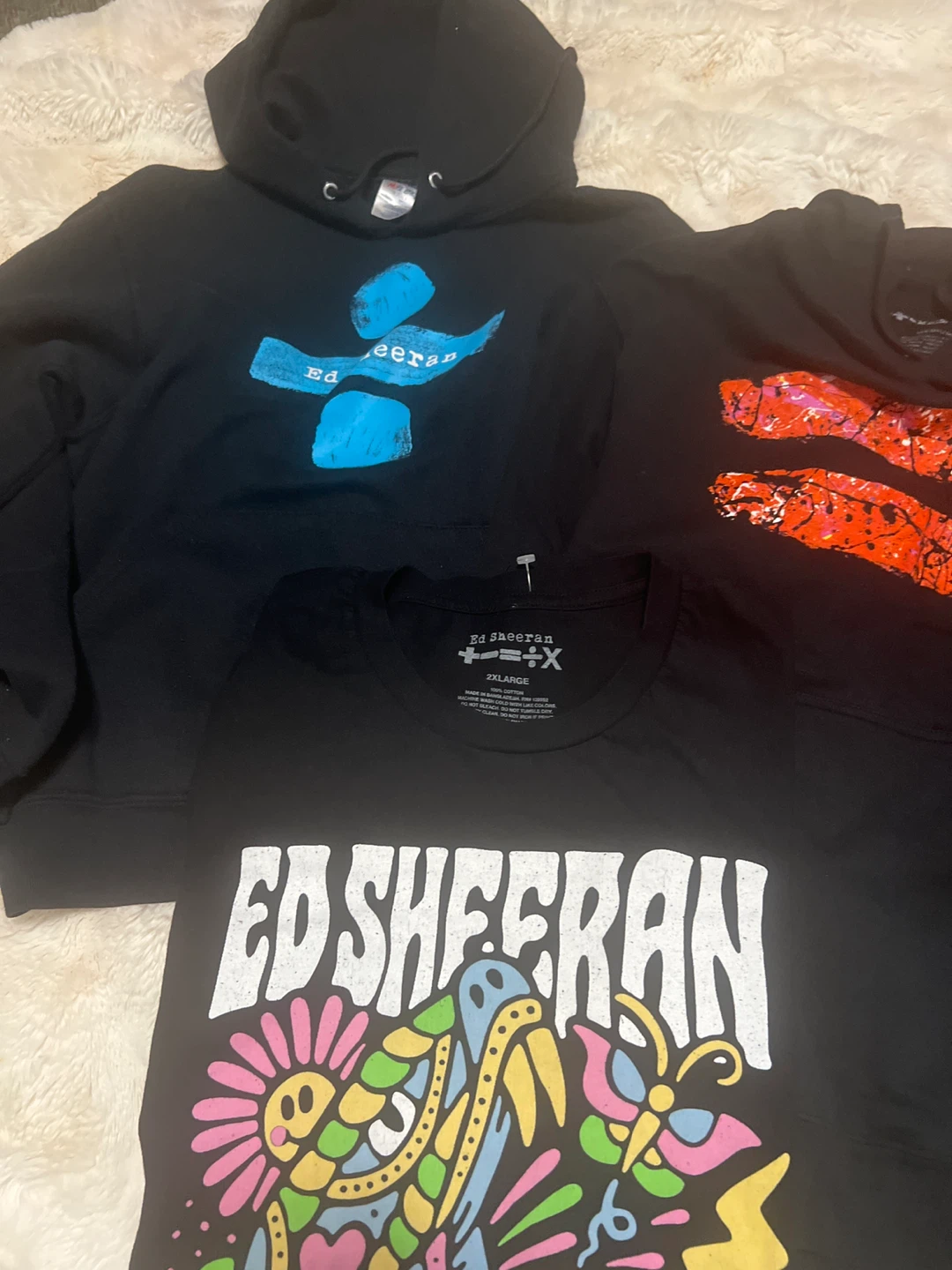 Ed Sheeran Concert Merch Bundle