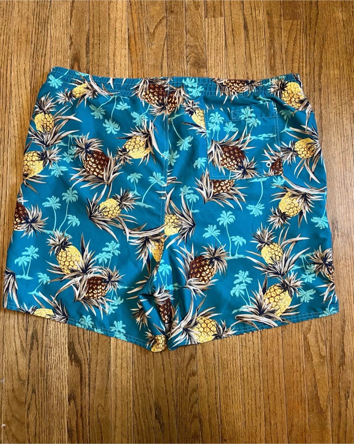 Men's Swim Trunks - Pineapple Print - photo 2