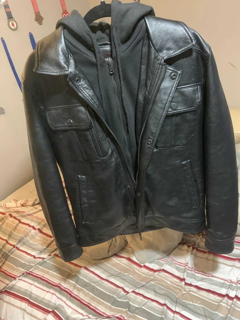 Michael kors leather jacket