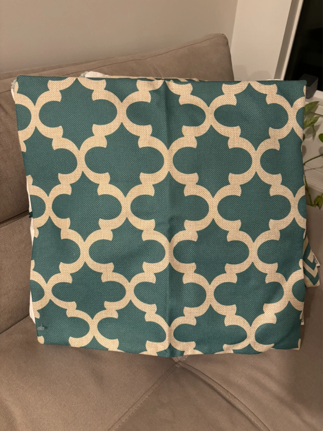 Set of 2 Decorative Cushion Covers - Geometric Patterns - photo 3