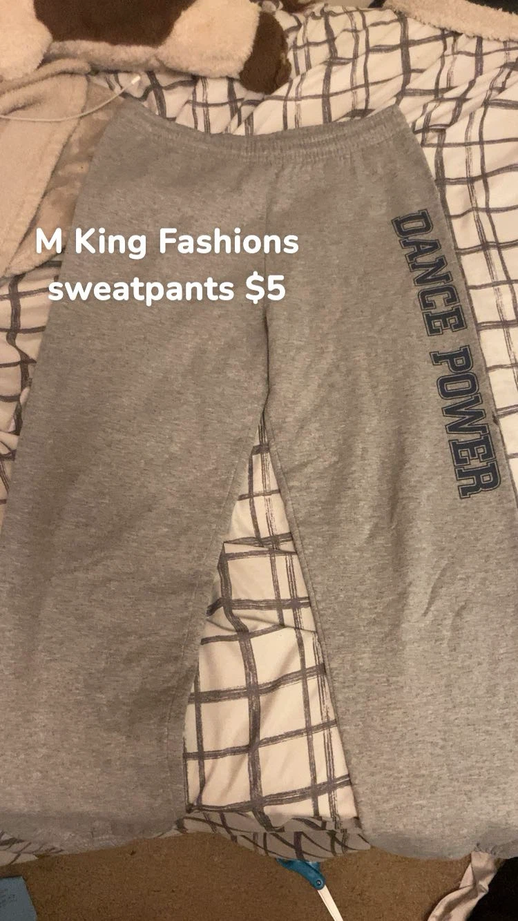 M King Fashions Grey Sweatpants