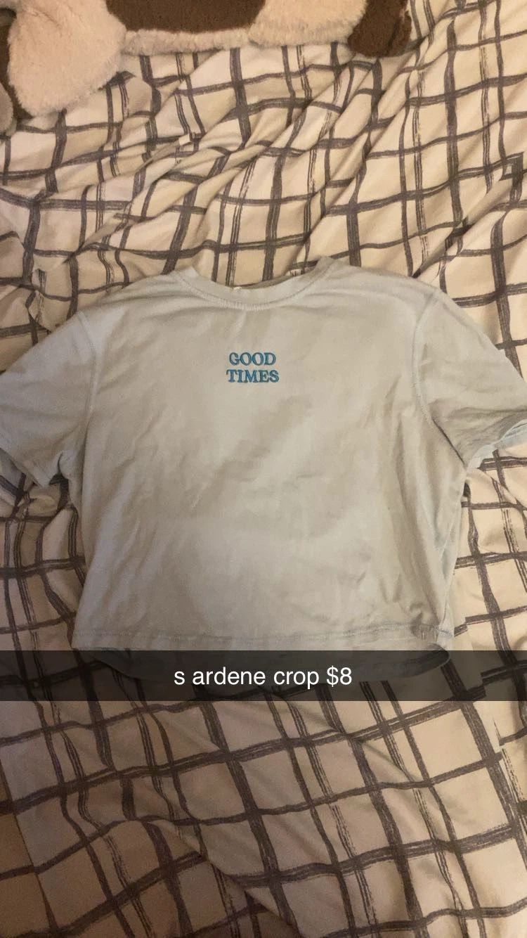 Ardene "Good Times" Cropped T-Shirt