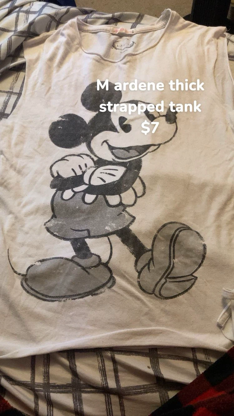 Ardene Mickey Mouse Tank Top