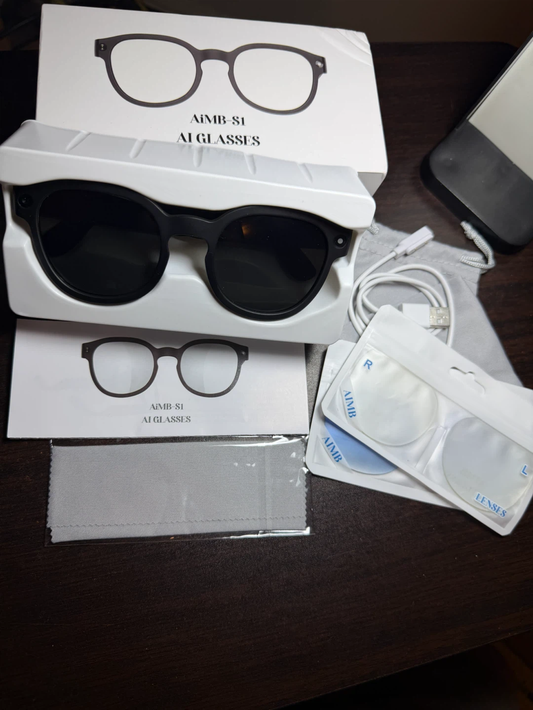 AiM B-S1 AI Glasses - photo 3