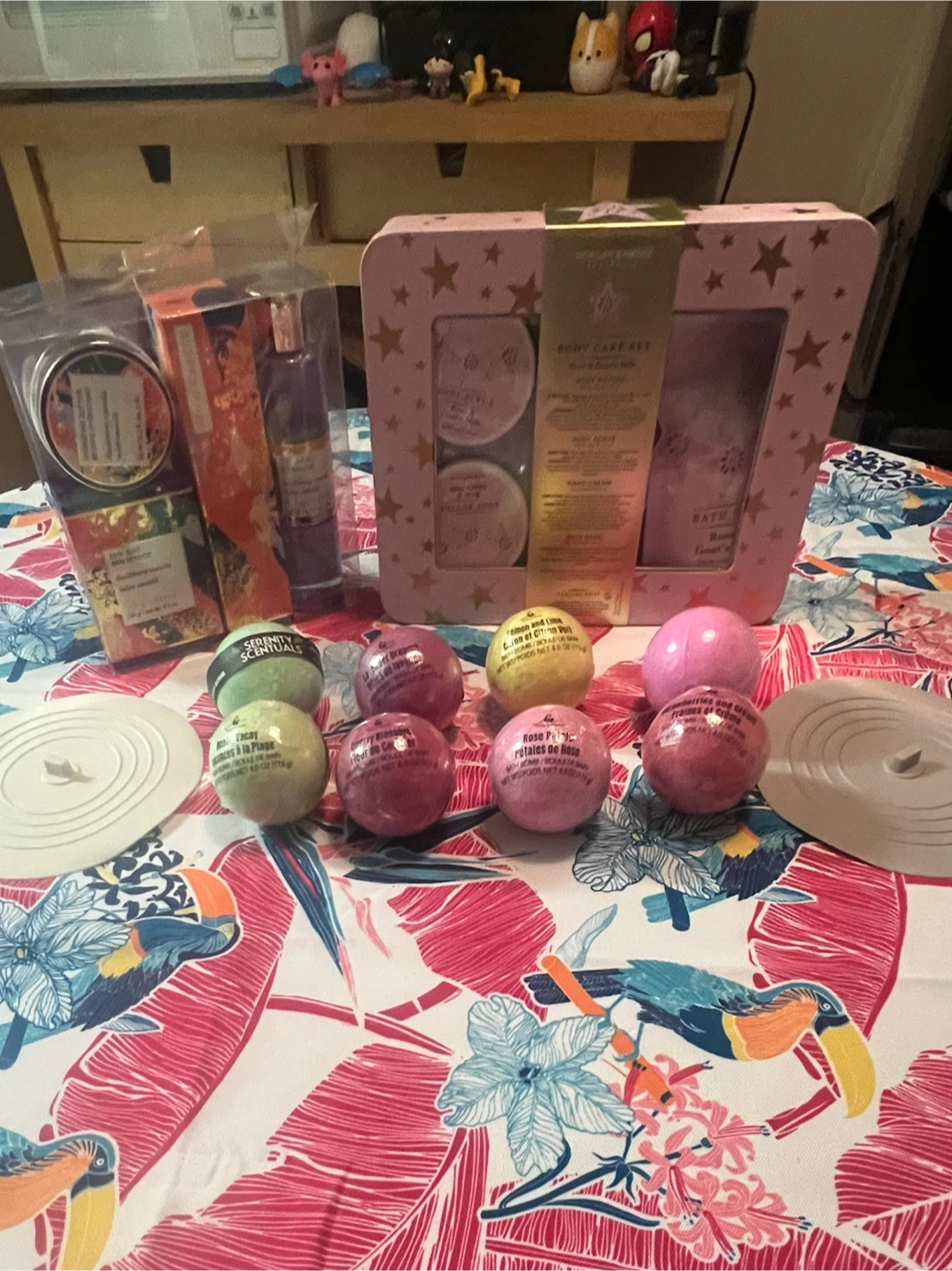 Bath and body set
