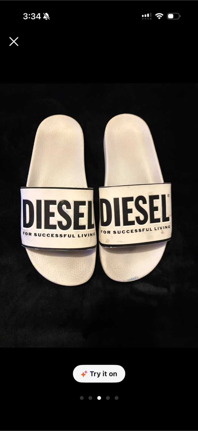 White Diesel Slides