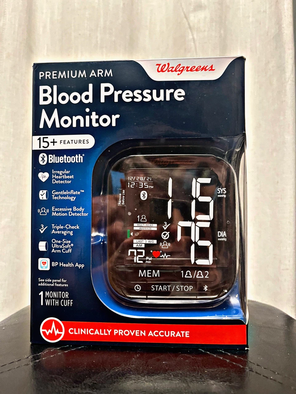 Walgreens Premium Arm Blood Pressure Monitor