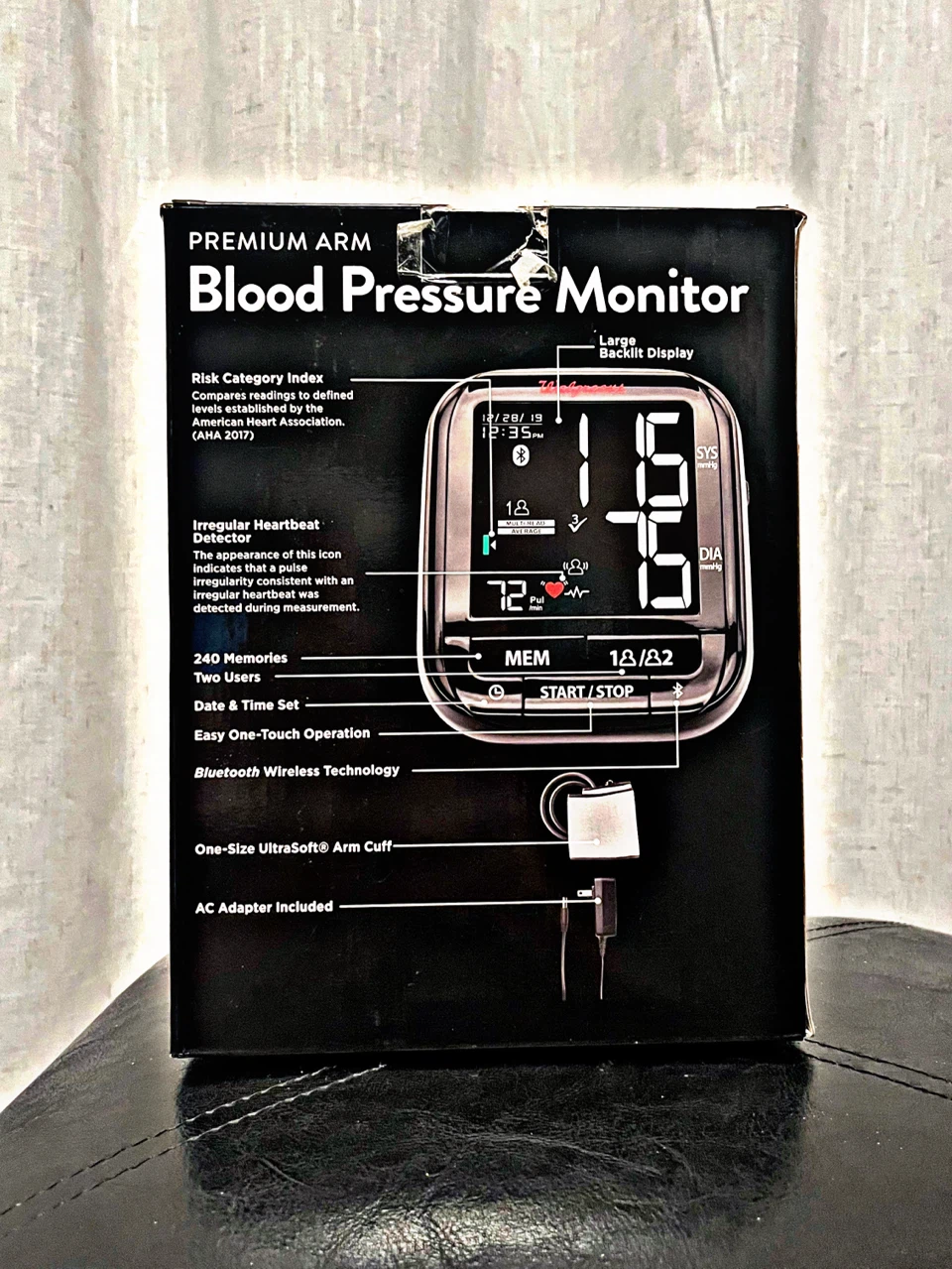 Walgreens Premium Arm Blood Pressure Monitor - photo 2
