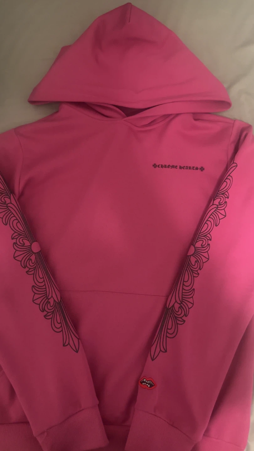 Pink Chrome Hearts Matty Boy Hoodie *NEED GONE*