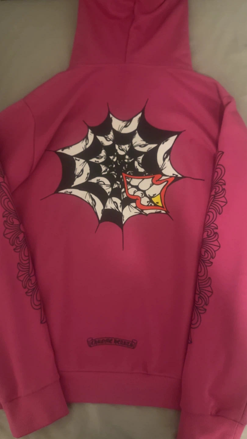 Pink Chrome Hearts Matty Boy Hoodie *NEED GONE* - photo 2